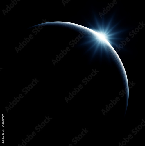 Illustration: Partial Sun Eclipse Partial Sun Eclipse