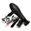 Barber tools - beauty salon accessory isolated