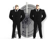 guard and vault door