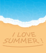 I Love Summer ! Beach Holidays.