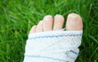 bandage du pied