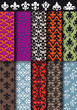 Photo en ligne au meilleur prix seamless baroque patterns, vector