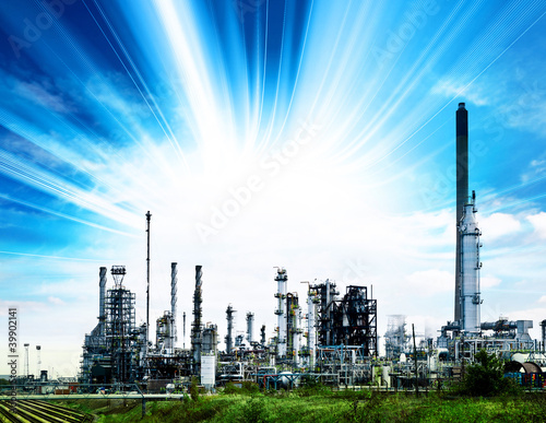 Photo: energy power station energy power station