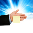 post-it-note concept