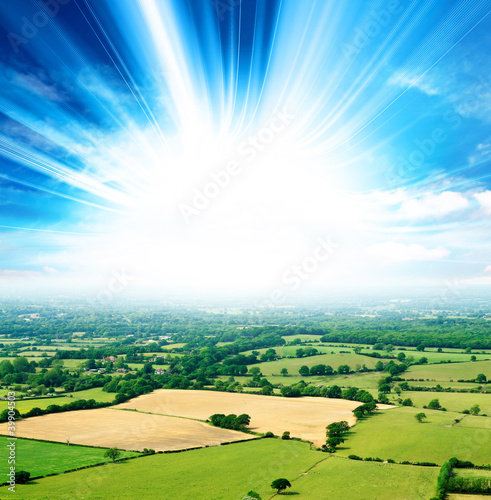 Foto: sunlight rural land sunlight rural land