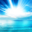vibrant seascape