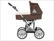 Zoomed baby stroller vector image