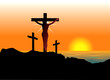 Vector: Easter Resurrection Easter Resurrection