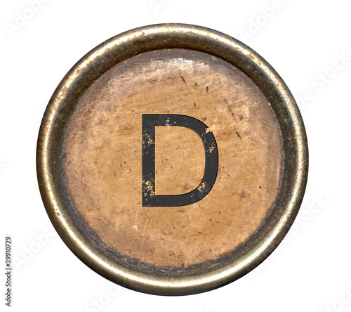 Photo: Font consisting of keys of a typewriter Font consisting of keys of a typewriter
