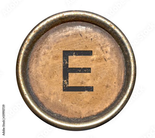 Photo: Font consisting of keys of a typewriter Font consisting of keys of a typewriter