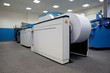 Print shop (press printing) - Finishing line Print shop (press printing) - Finishing line