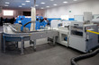 Print shop (press printing) - Finishing line Print shop (press printing) - Finishing line