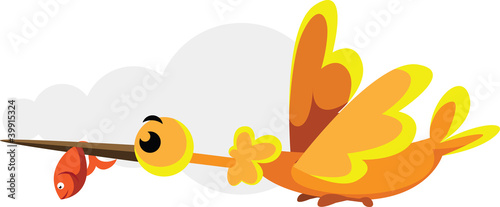 Illustration: bird bird