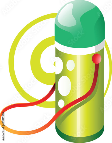 Illustration: Water bottle Water bottle