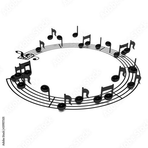 Illustration: CercleStaffNotation CercleStaffNotation