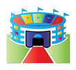 Sports arena