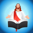 Jesus Christ with Book Jesus Christ with Book