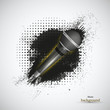 abstract music background. Vector illustration