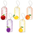 Etichette con frutta - Fruit Labels Etichette con frutta - Fruit Labels