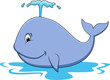 Whale cartoon