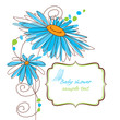 Happy floral baby shower