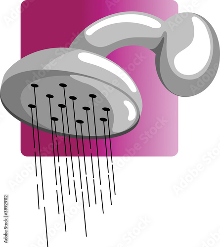 Illustration: Water shower Water shower