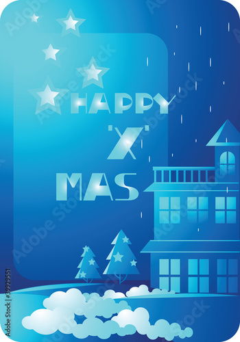 Illustration: Christmas background Christmas background