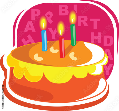 Illustration: cake cake