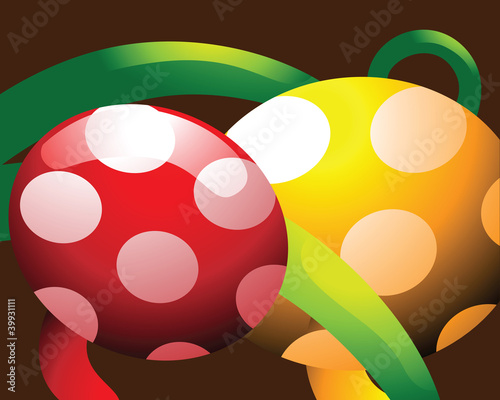 Illustration: Colourful egg Colourful egg