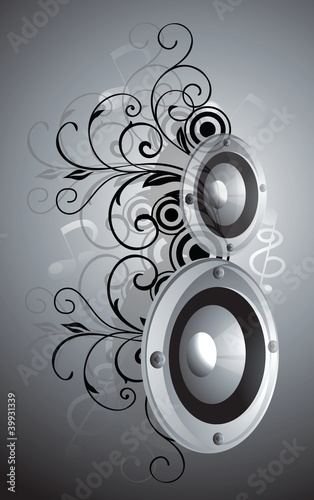 Illustration: speaker speaker