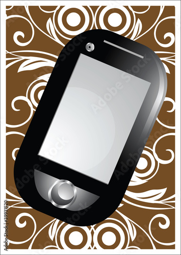 Illustration: Mobile phone Mobile phone