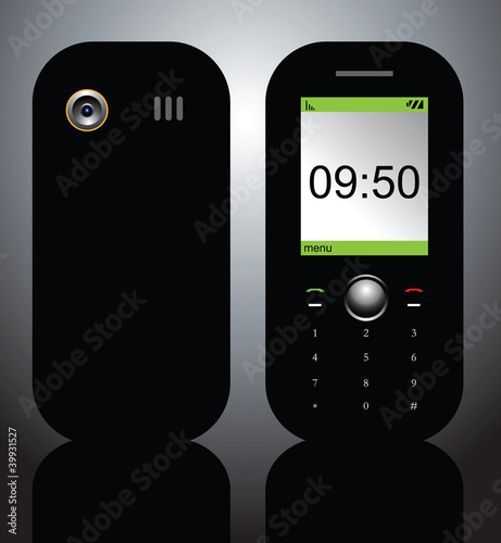 Illustration: Mobile phone Mobile phone