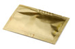 Photo: Golden small cosmetics sachet Golden small cosmetics sachet