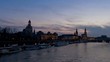 Skyline Dresden timelapse day to night