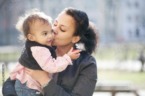 Photo: Mama mit Kind Mama mit Kind