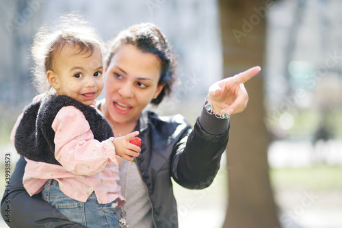 Photo: Mama mit Kind Mama mit Kind