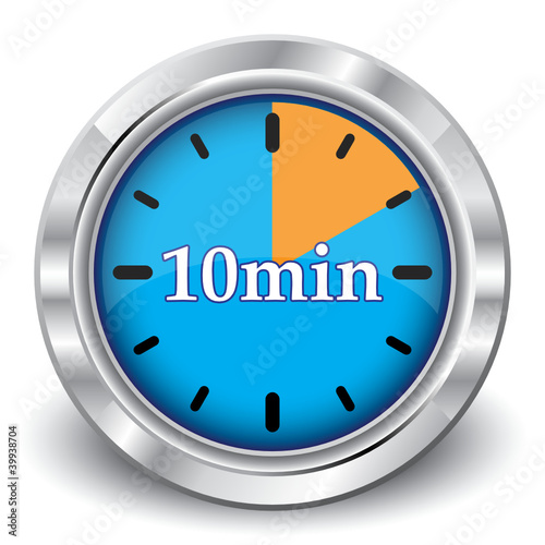 Vector: 10 MINUTES ICON 10 MINUTES ICON