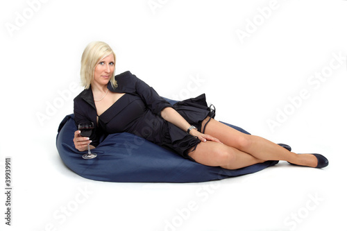 Photo: Rotwein trinken Rotwein trinken