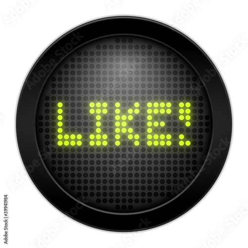 Illustration: button led like! I button led like! I