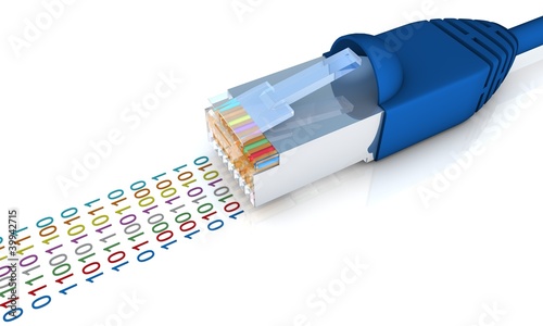 Illustration: LAN Datenleitung LAN Datenleitung