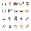 Media and computer icons