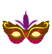 Mardi Gras Mask 1