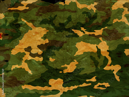 Illustration: Camouflage Muster Camouflage Muster