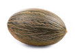 Ripe melon on a white background