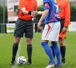 poignée de mains arbitres / joueur