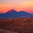 volcanoes Licancabur and Juriques, Chile