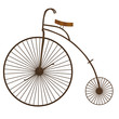 Illustration: vintage bicycle vintage bicycle