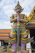 A giant statue of Wat Pra Kaew A giant statue of Wat Pra Kaew