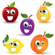 Vector: Frutta divertente - Funny Fruits Frutta divertente - Funny Fruits