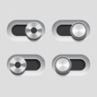 Vector: UI sliders UI sliders